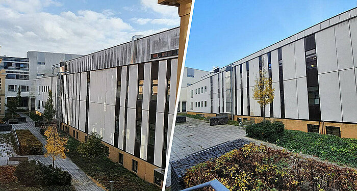 Fassadenreinigung Neubrandenburg: Jetzt kostenfreie Beratung anfordern und Hauswand reinigen lassen.