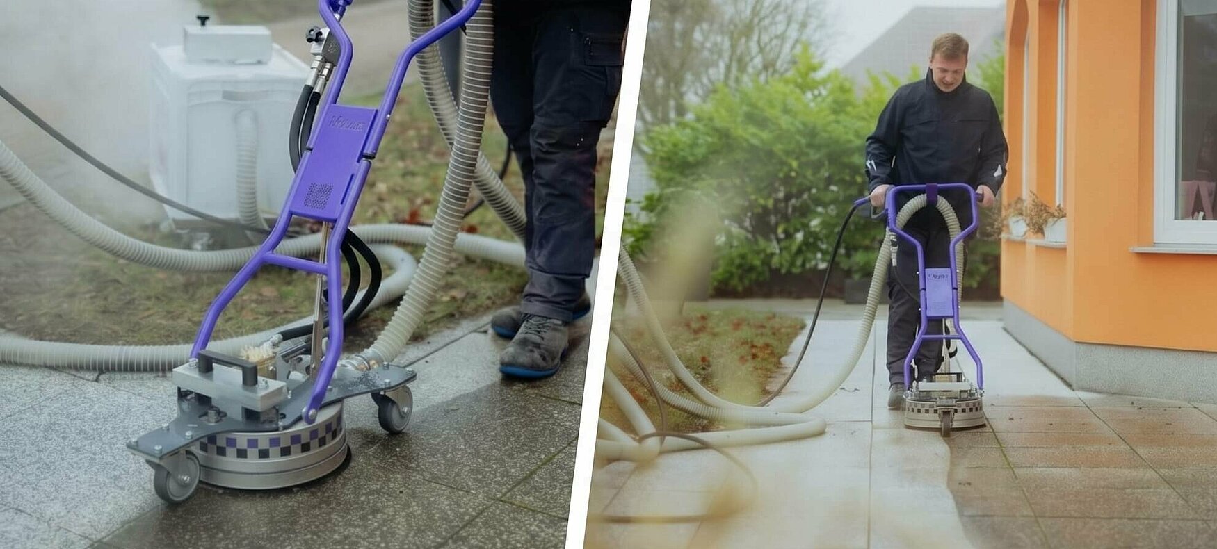Professionelle Steinreinigung, Pflasterreinigung und Oberflächenreinigung von Malergesellschaft Holzmüller in ganz Mecklenburg-Vorpommern