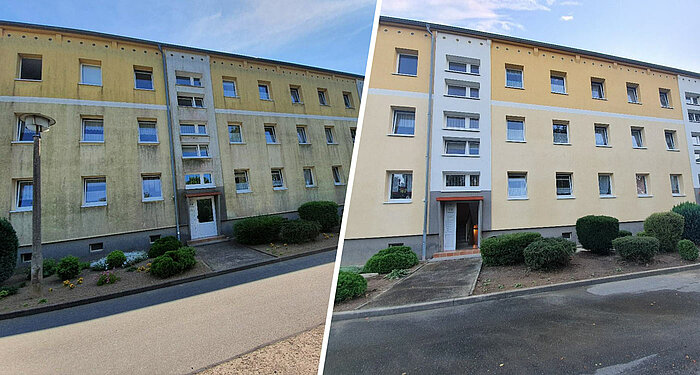 Fassadenreinigung Neubrandenburg: Jetzt kostenfreie Beratung anfordern und Hauswand reinigen lassen.